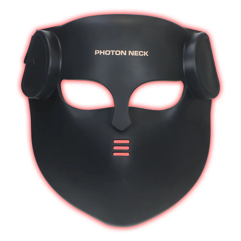 ✨ Danoz BeautySmart | LED Face & Neck Mask | 8 Light Modes | 100 LED Beads | Photon Therapy | Wireless | Anti-Wrinkle & Acne | Black & Pink