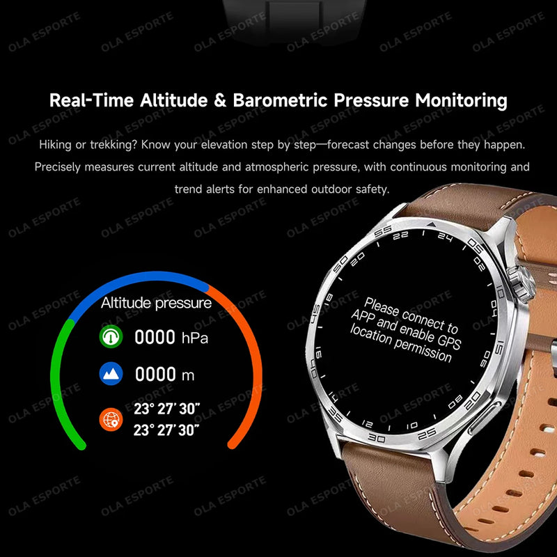 ⌚ Danoz TechSmart | Ola Esporte HW12 Smart Watch | 1.5" Round IPS | Bluetooth 5.3 Calls | Heart Rate, SpO2 & Sleep | IP67 | Voice Assistant | 9 Colours | HiwearPlus
