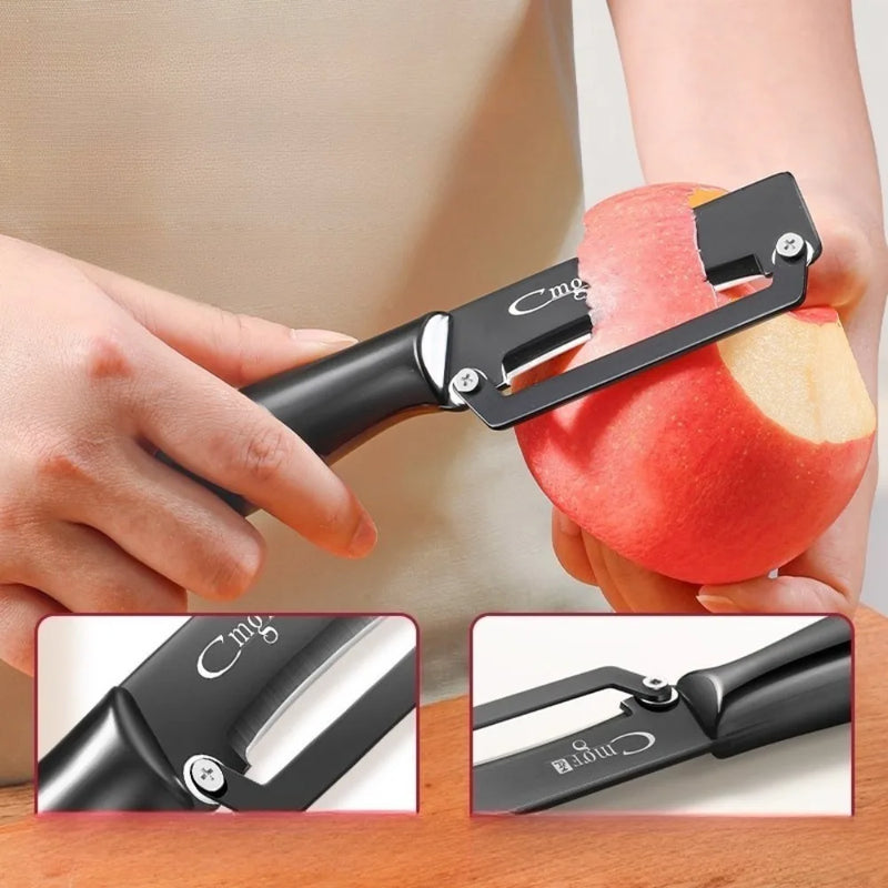 Danoz KitchenSmart - Multi-functional peeler Stainless Steel Vegetable Peeler Potato Peeler Carrot Grater Fruit Tools Kitchen Accessories - Buy 1 Get 1 More!