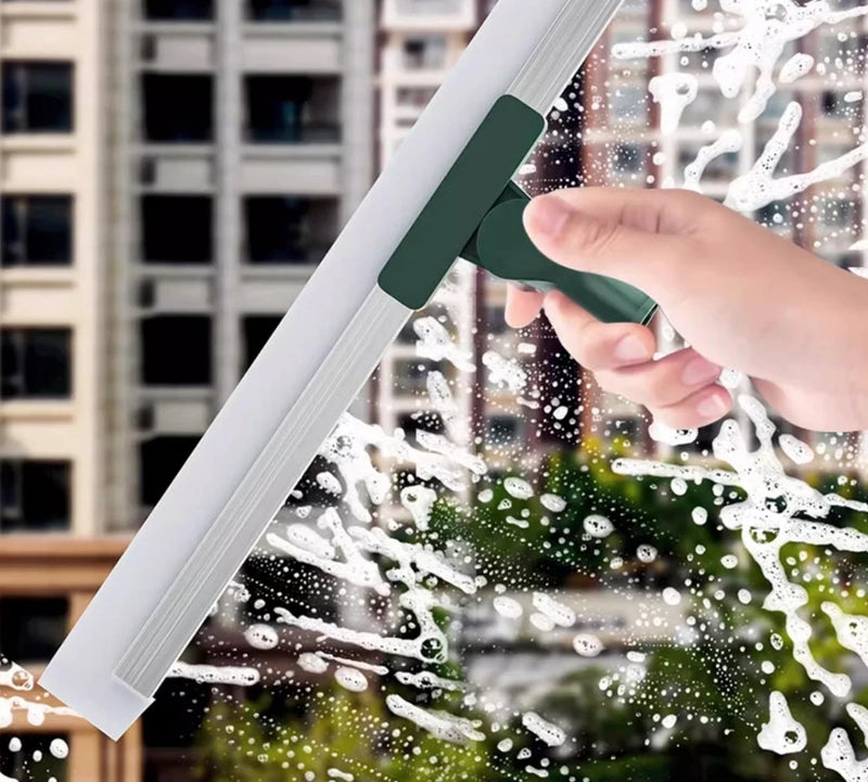 🧹 Danoz CleanSmart | GQHOME Silicone Scraper Broom & Magic Squeegee | Floor, Bathroom & Glass Wiper | Scalable Handle | 35.5cm & 48.5cm | Free Gift! ✨
