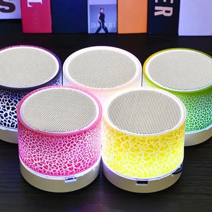 Danoz Smart  🔊Bluetooth Mini Speaker Wireless Speaker Colorful LED TF Card USB Subwoofer Portable MP3 Music Sound Column For PC Phone