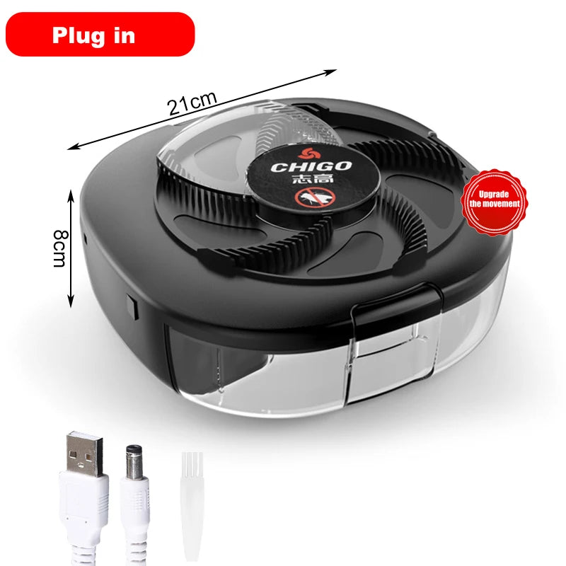 Danoz Pest - Flycatcher Rechargeable/USB Electric Fly Trap - Indoors/Outdoors - Insect Pest Catching Trap - Must Have - Really works