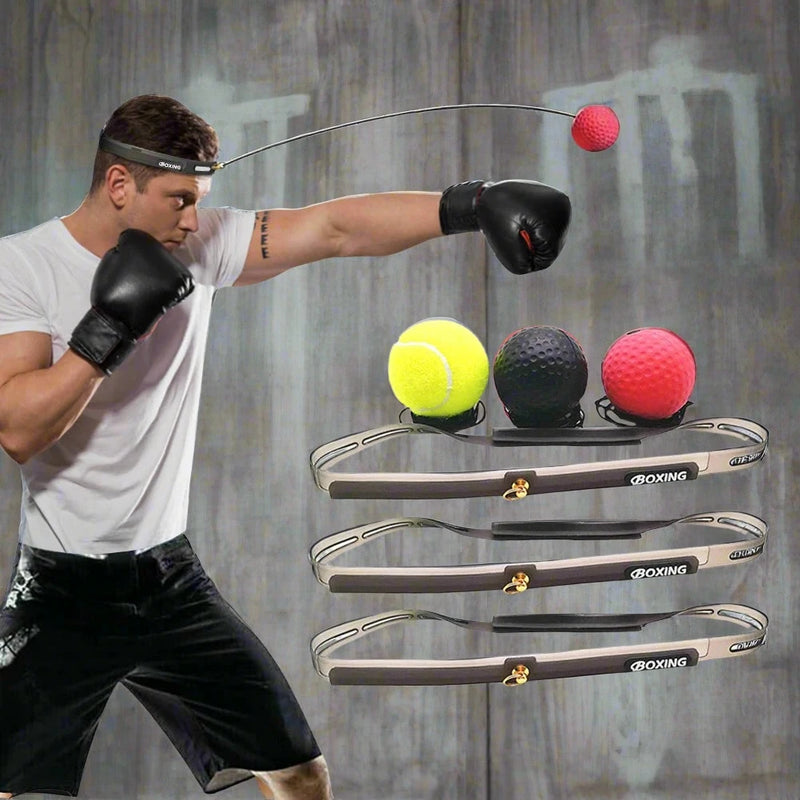 Exclusive Danoz Direct - Get ready to improve your agility and reaction time with our Exclusive Boxing Reflex Speed Punch Ball!