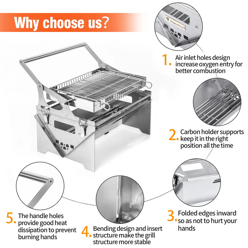 Master the art of outdoor cooking with Danoz BBQFlip, a revolutionary portable barbecue engineered for the discerning griller. Its innovative 360° rotating design eliminates hot spots - Free Postage