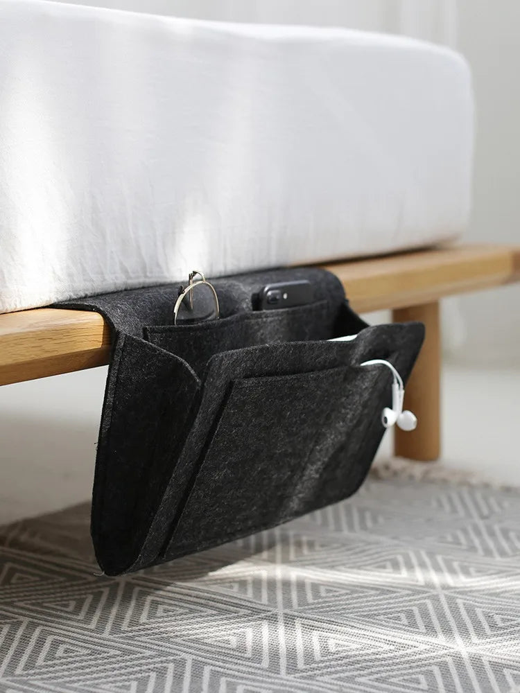 Keep your bedroom tidy with this playful felt storage hang bag from Danoz Direct. - Buy 1 Get 1 Free!