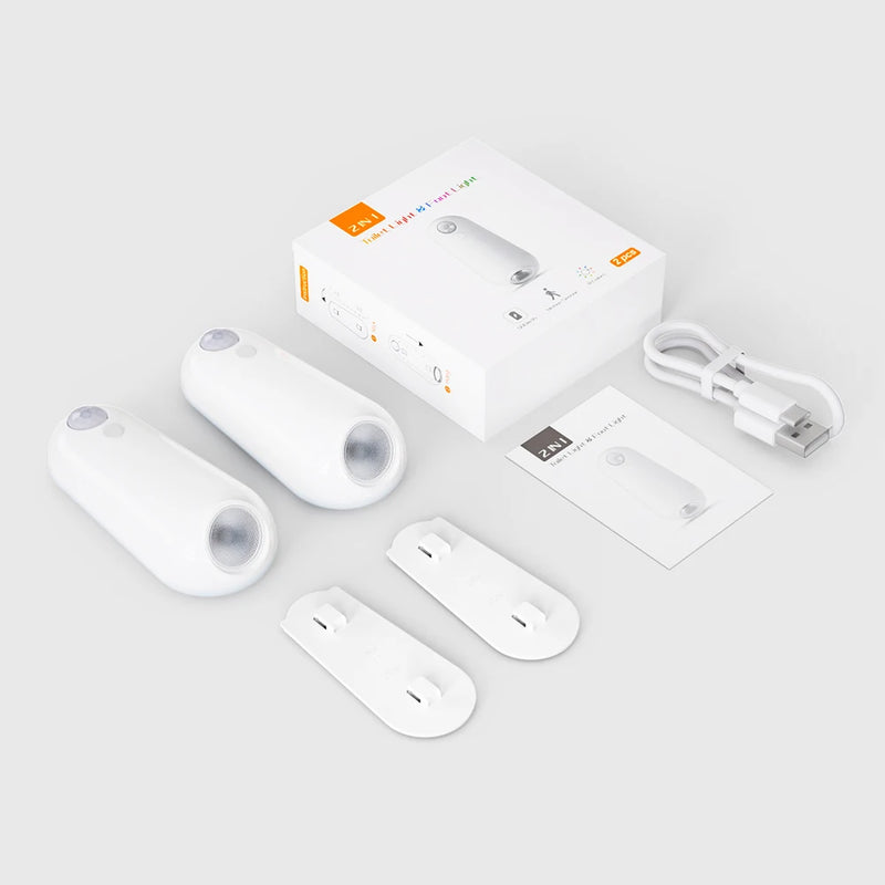 Danoz Smart - Toilet Night Light Motion Sensor Light Toilet Bowl Light RGB 7Color Changing For Bathroom Decoration LED Rechargeable LED Light - Buy 1 Get 1 Free