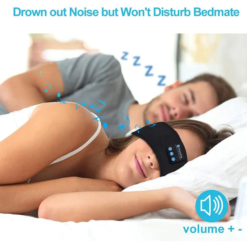 Upgrade your sleep and workout game with Danoz Direct - EarBand, the ultimate combo of a headband and Bluetooth earphones!