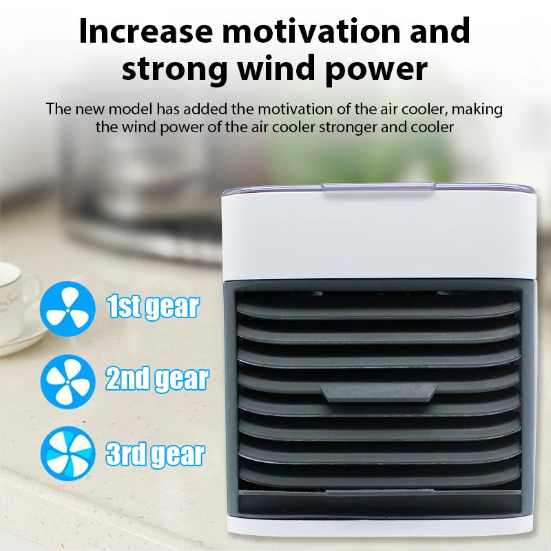 Danoz Super Deal ❄️USB rechargeable, Portable Air conditioner❄️ Air Breeze only $69.95 - Limited stocks!🥶
