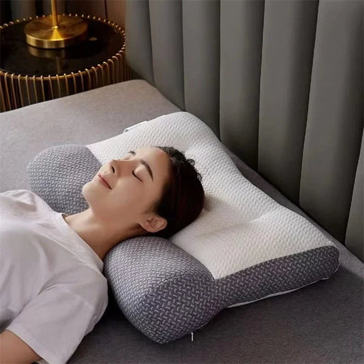 Danoz Direct - Experience ultimate comfort and pain relief with Danoz Direct's Super Ergonomic Pillow -