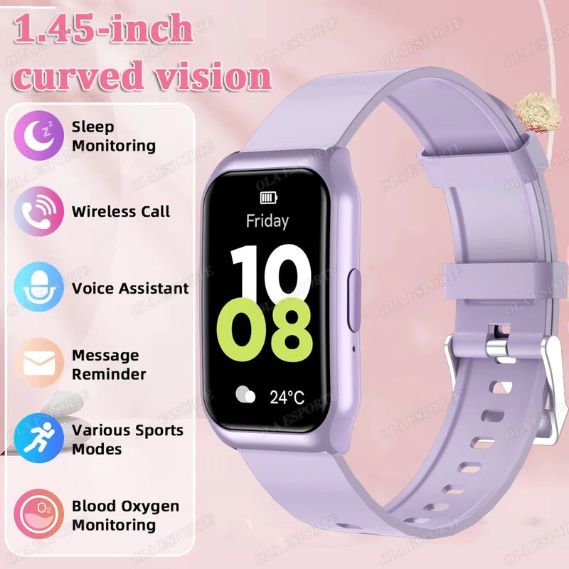 ⌚ Danoz TechSmart | Ola Esporte HT30 Smart Watch | 1.45" HD Display | Bluetooth 5.1 Calls | Heart Rate, SpO2 & Sleep | 11 Colours | 18mm Band | iOS & Android