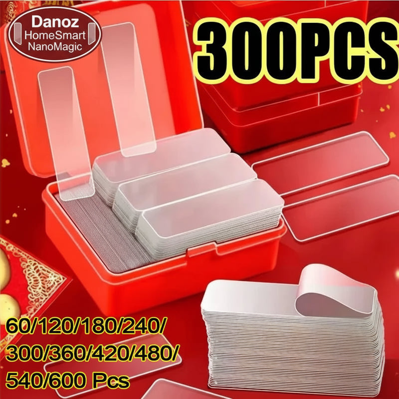 Danoz NanoMagic, Double Sided Adhesive Tape, Reusable Super Strong Transparent Wall Stickers Waterproof Widely Used Wall Mount Sticker