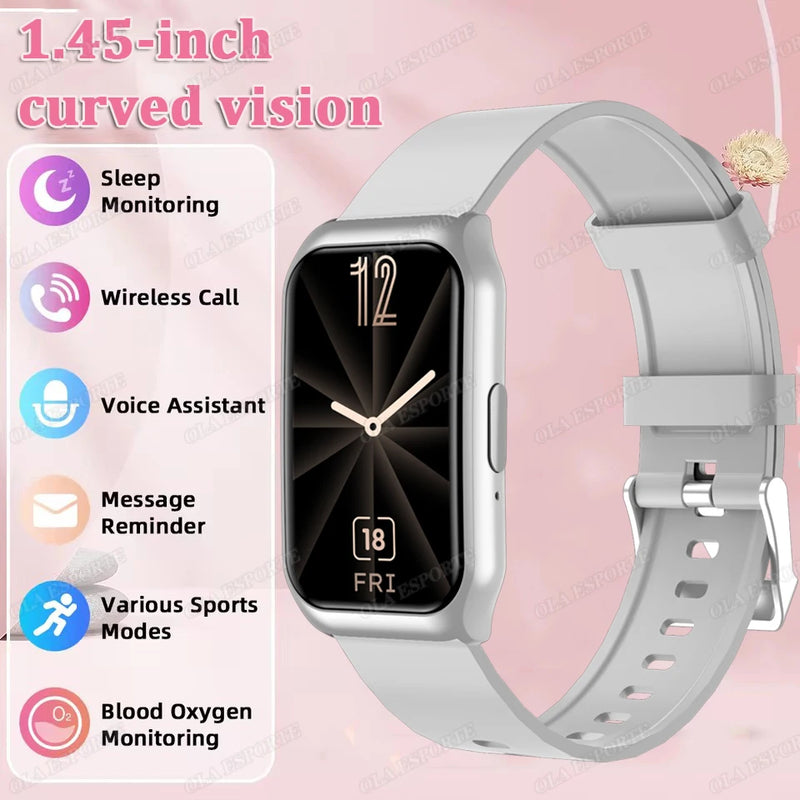 ⌚ Danoz TechSmart | Ola Esporte HT30 Smart Watch | 1.45" HD Display | Bluetooth 5.1 Calls | Heart Rate, SpO2 & Sleep | 11 Colours | 18mm Band | iOS & Android