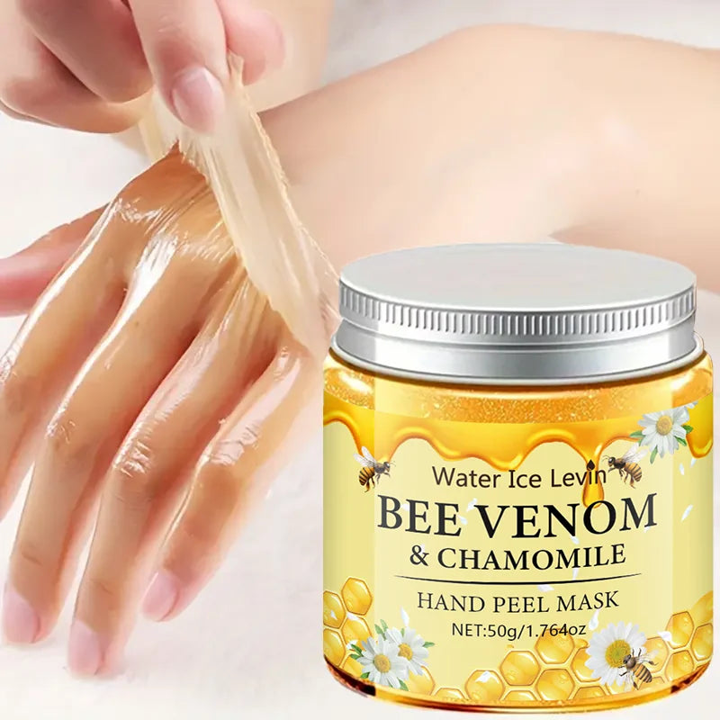 Danoz BeautySmart - Buy 1 Get 1 Free! Bee venom chamomile Moisturizing Exfoliating Hand Wax Mask Moisturizing exfoliating.