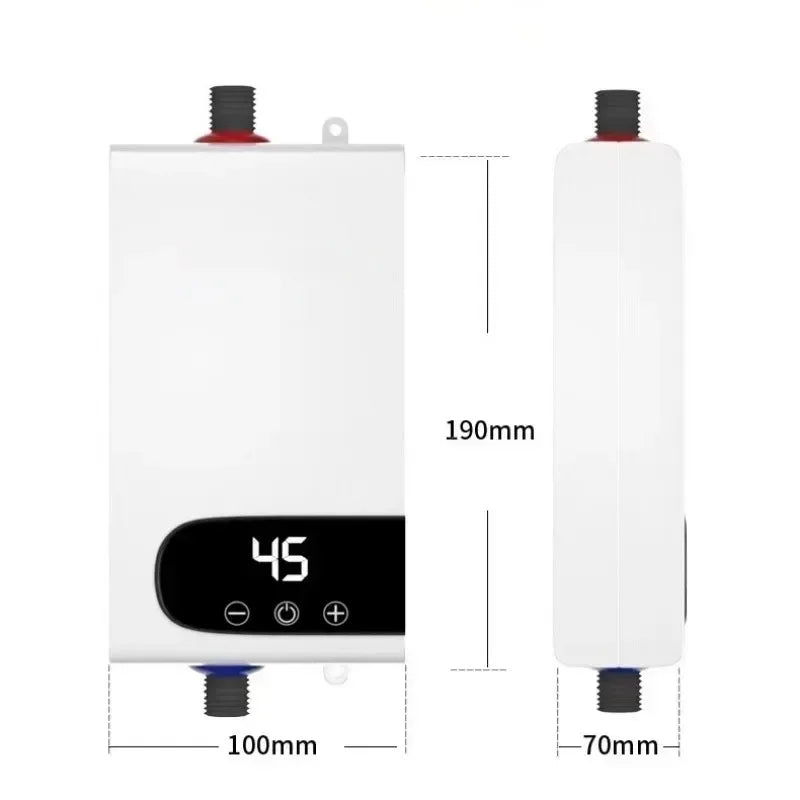 🚣 Danoz DIYSmart | ZARTSEN Instant Water Heater | 220V 5500W | Portable Electric | Instant Hot Water | Bathroom Shower & Kitchen ✨