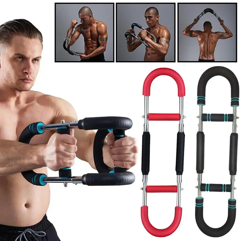 Danoz FitnesSmart – Build Your Best Body at Home! 💪✨ | U-Shaped Arm & Chest Expander | Adjustable Resistance | Targets Chest, Shoulders, Biceps & More | Portable & Foldable!
