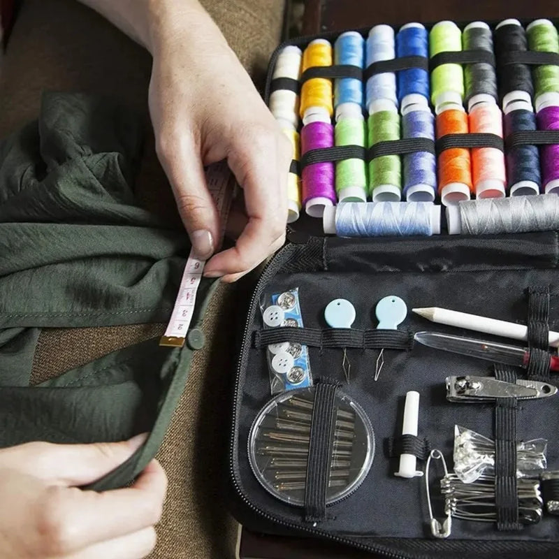 🧵 Danoz CraftSmart | 172-Piece Portable Sewing Kit | Threads, Needles, Scissors, Tape Measure & More | Oxford Storage Bag | Home, DIY & Travel | Free Postage!