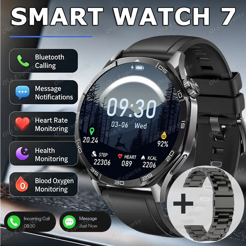 ⌚ Danoz TechSmart | Ola Esporte HW12 Smart Watch | 1.5" Round IPS | Bluetooth 5.3 Calls | Heart Rate, SpO2 & Sleep | IP67 | Voice Assistant | 9 Colours | HiwearPlus