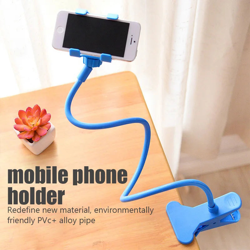 Danoz Smart - Universal Mobile Phone Holder Flexible Lazy Holder Adjustable Cell Phone Clip Home Bed Desktop Mount Bracket Smartphone Stand