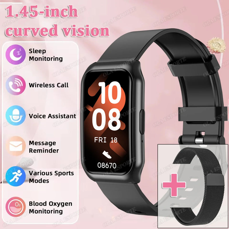 ⌚ Danoz TechSmart | Ola Esporte HT30 Smart Watch | 1.45" HD Display | Bluetooth 5.1 Calls | Heart Rate, SpO2 & Sleep | 11 Colours | 18mm Band | iOS & Android