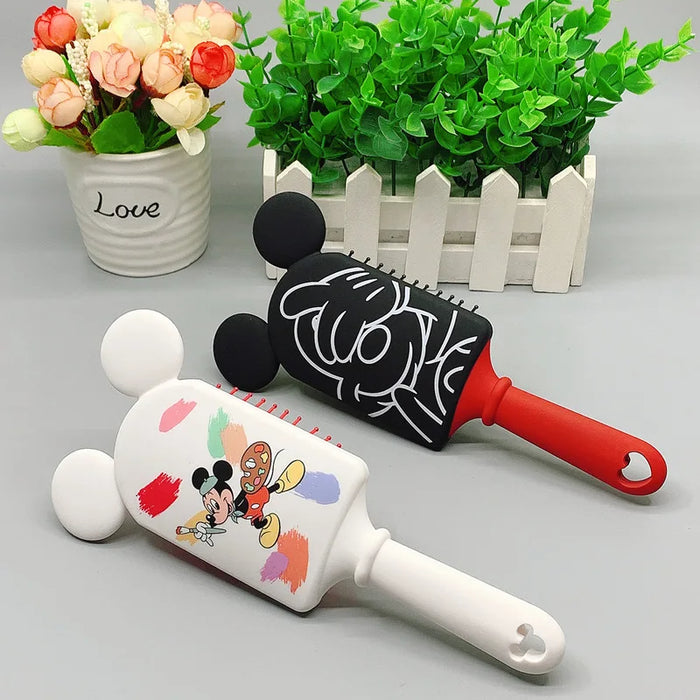 Danoz Brands - Disney Air Cushion Massage Combs Stitch Mickey Minnie Cartoon Anime Figures Hair Brush Hairdressing Tool Haircare Kids Toys Gift