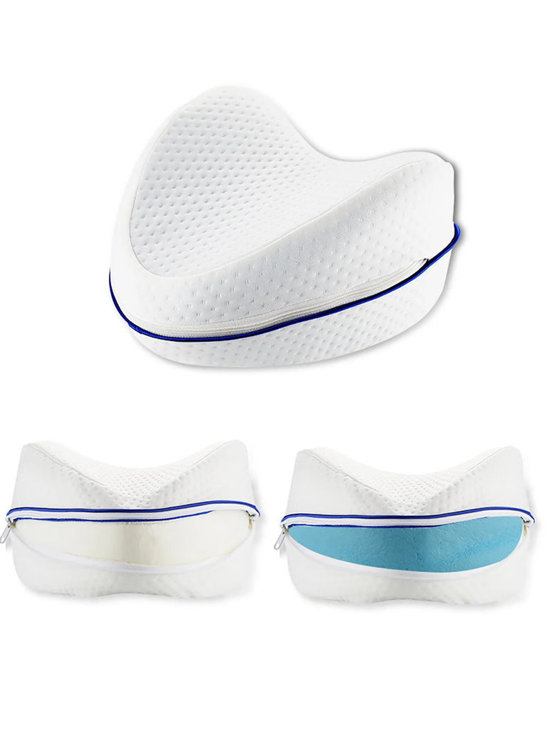 Danoz Bedroom - Leg Pillow Memory Cotton Slow Rebound Leg Pillow Side Lying Heart Shaped Memory Cotton Leg Pillow, Buy 1 Get 1 Free