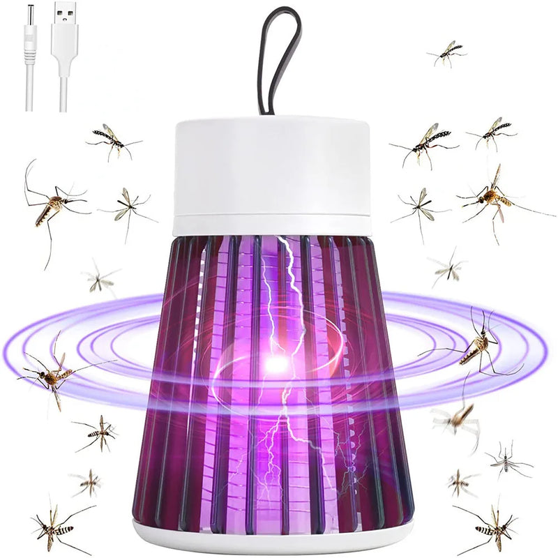 Zap away those buzzing nuisances with Danoz Electric USB Shock Mosquito Killer Lamp! - Buy 1 Get 1 Free!