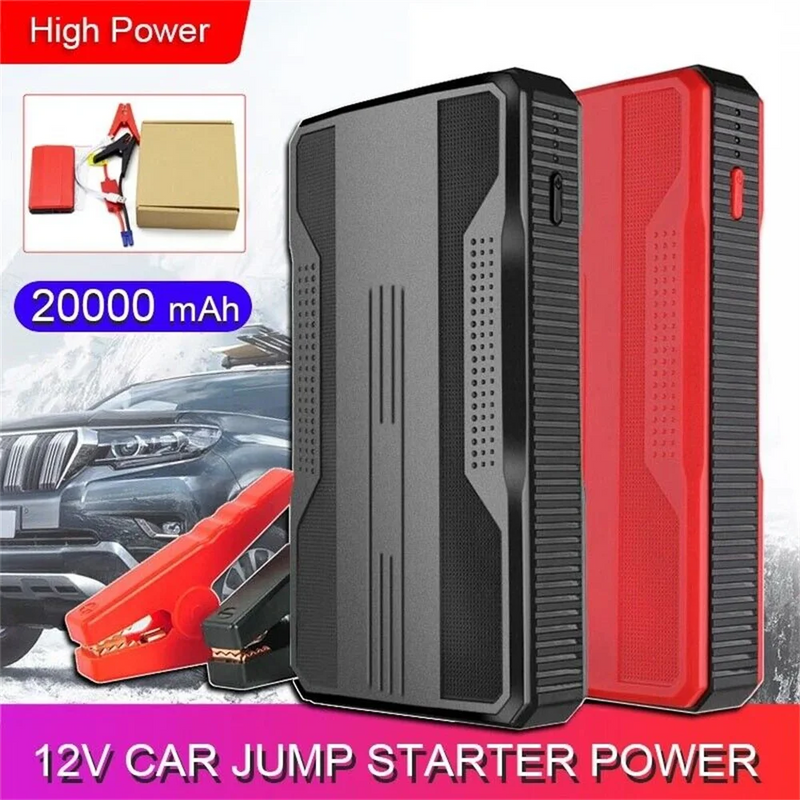 Never get stranded again with the powerful, portable Danoz Mighty Jump - 20000mAh High Power Car Battery Jump Starter