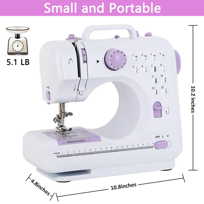 Effortlessly sew and mend with Danoz Direct Portable Sewing Machine! Perfect for beginners and kids