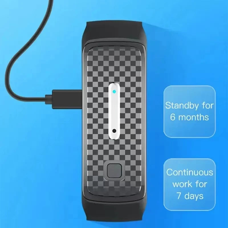 Get ready to boost your wellness game with Danoz Outdoors Ultrasonic Mosquito Repeller and Body Shape Wristband! - Buy 1 Get 1 Free!
