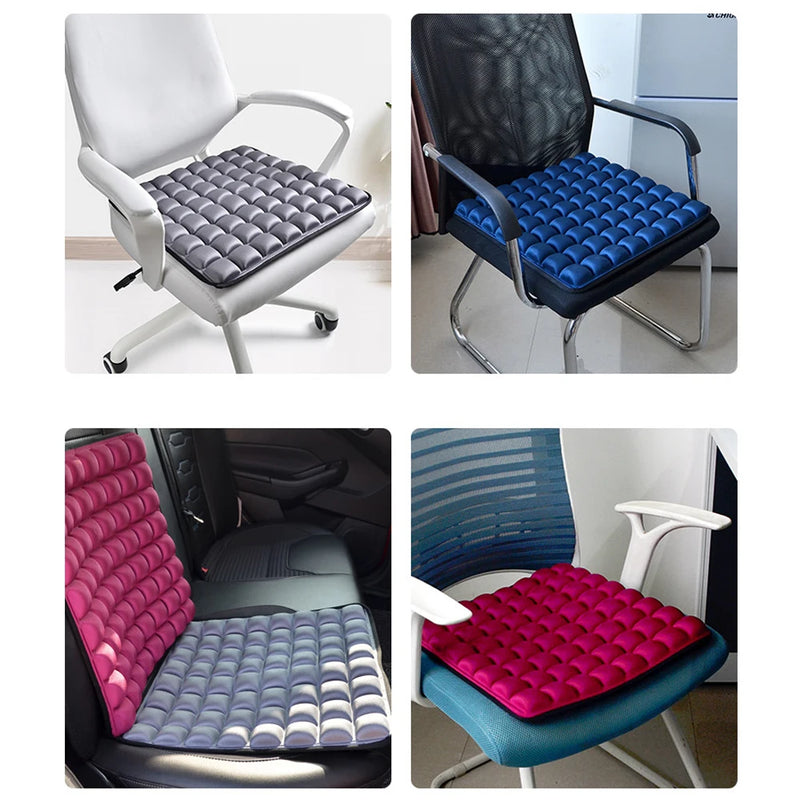 🧘 Danoz SeatSmart | 3D Air Cell Seat Cushion | 30% Pressure Relief | No-Pump | Sciatica & Tailbone Pain | Office, Car & Home
