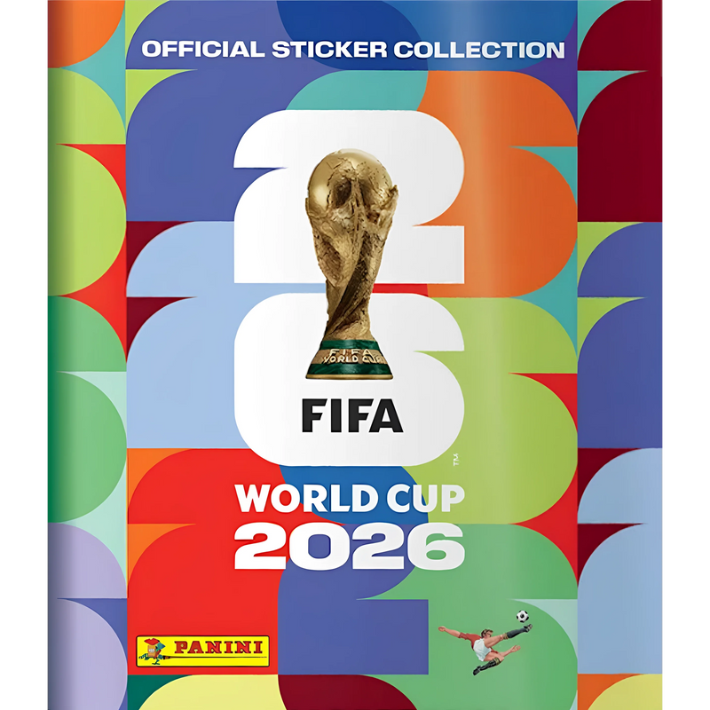 Danoz CollectSmart ⚽ | Genuine Panini FIFA 2026 World Cup Sticker Pack & Album | Official Licensed | Limited Edition | 4 Bundle Options | Free Postage!