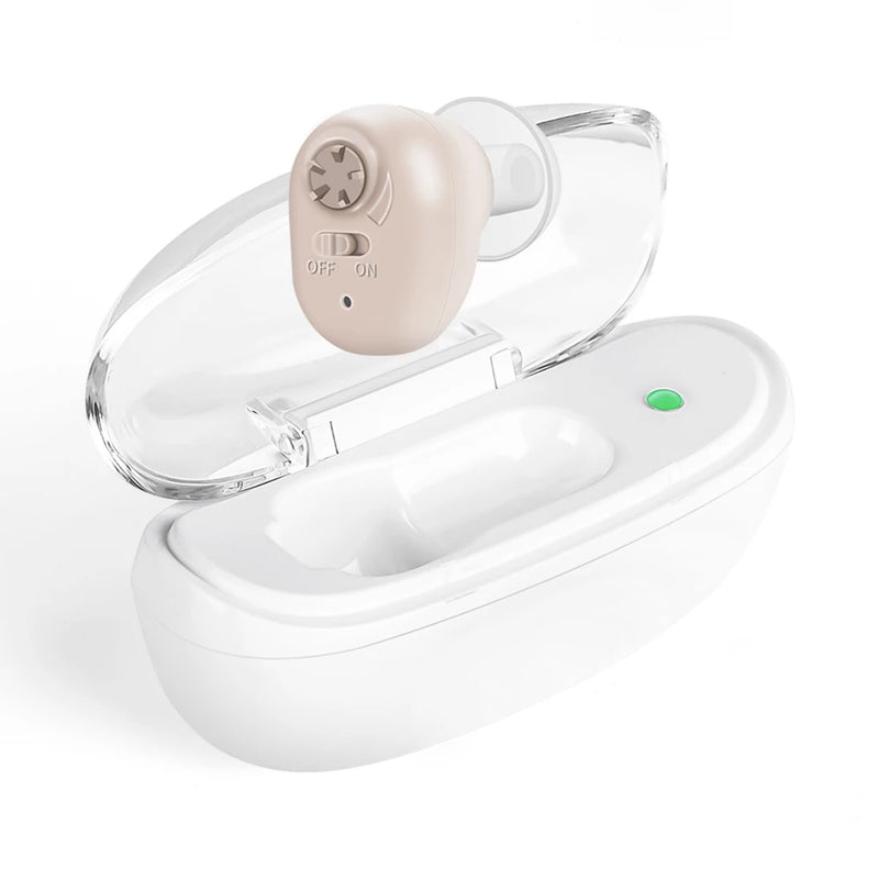 🦻 Danoz HearSmart | Rechargeable Hearing Aids – Wireless Sound Amplifier | ITE Mini Invisible Design | Elderly & Deaf Listening Device