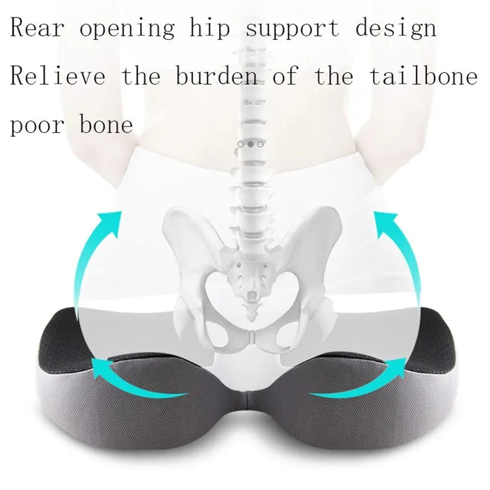 Danoz Direct - Say goodbye to Tailbone and Back pain, while Driving with this specially designed cushion