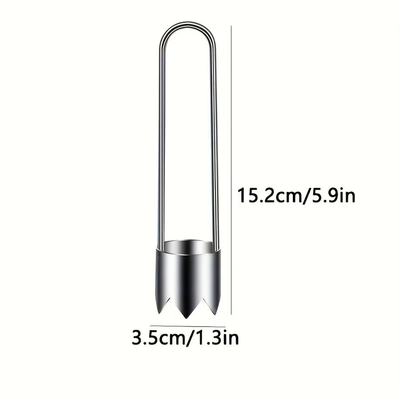 🍎 Danoz CookSmart | Stainless Steel Fruit & Veggie Corer Tool | Apples, Peppers, Tomatoes & More | Effortless Core Removal | Durable & Easy to Clean | Buy 1 Get 1 More! 👌✨