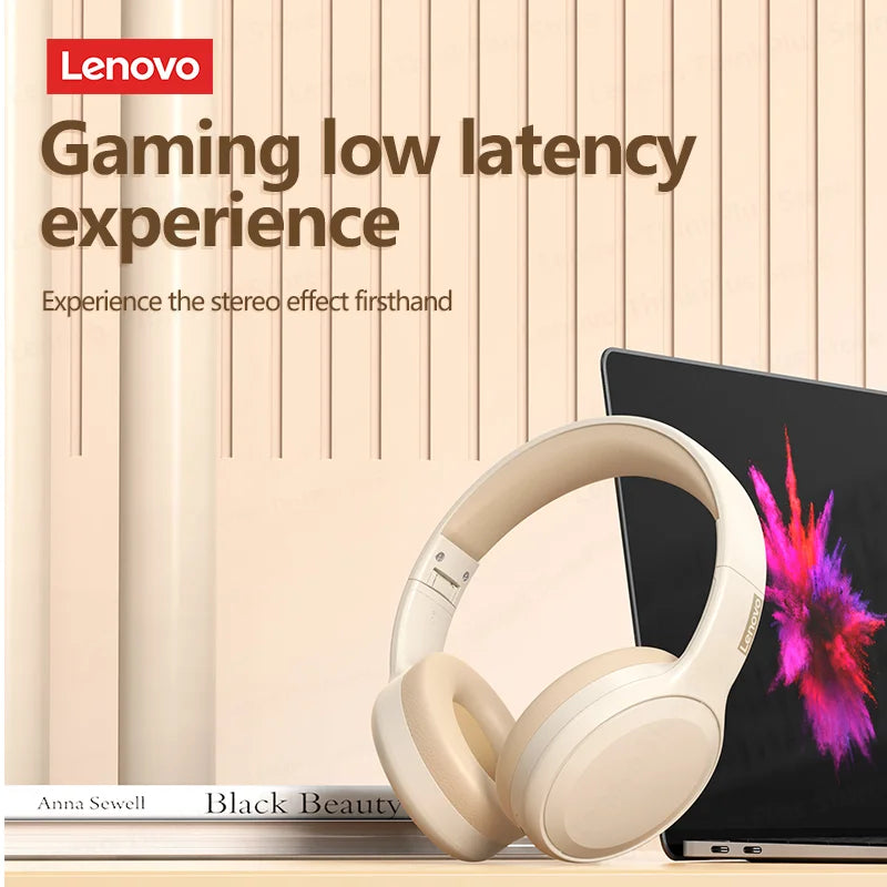 Get ready to take your music and gaming experience to the next level with Danoz Direct - Lenovo th30 wireless headphones!