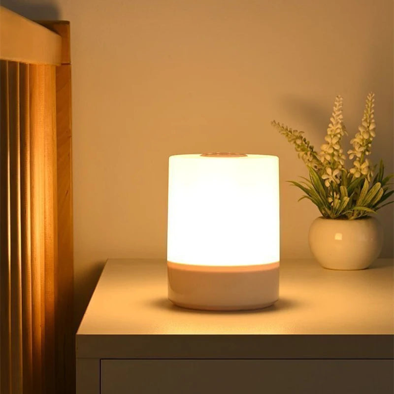 Danoz LightSmart Bedside LED Night Light 🌙 | Dimmable, Touch Control, USB Rechargeable — Buy 1 Get 1 More!