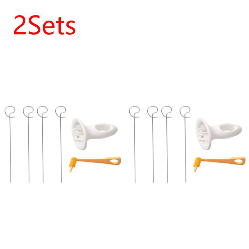 Danoz Kitchen - Stainless Steel Plastic Rotate Potato Slicer Twisted Potato Spiral Slice Cutter Creative Vegetable Tool Kitchen Gadgets - Buy 1 Get 1 Free