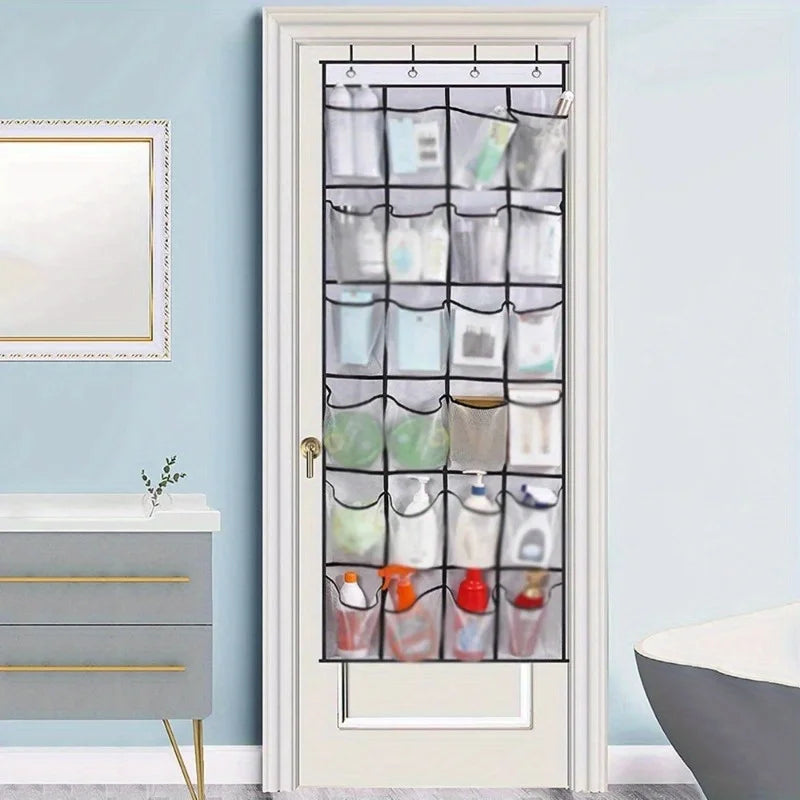 Transform your closet chaos into organized bliss with this clever 24-grid wall organizer! Perfect for shoes, accessories, or everyday sundries - Buy 1 Get 1 More!