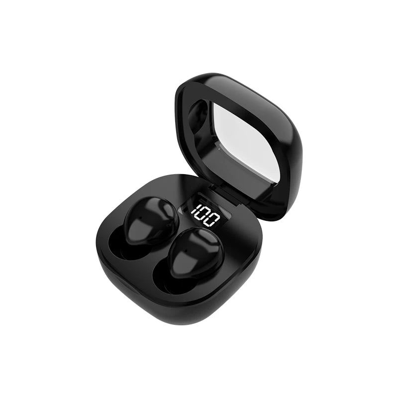 🎧 Danoz SoundSmart | SK19 Bluetooth 5.3 Mini Invisible Earbuds | TWS | HIFI Stereo | Noise Reduction | Built-In Mic | White, Blue & Black