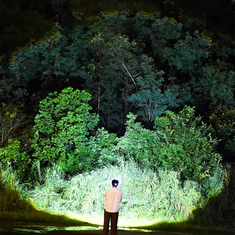 Danoz Lights - High Power 800W LED Headlight 500000000LM Super Bright Zoom Waterproof Headlamp Outdoor Camping Work Hunting Lantern