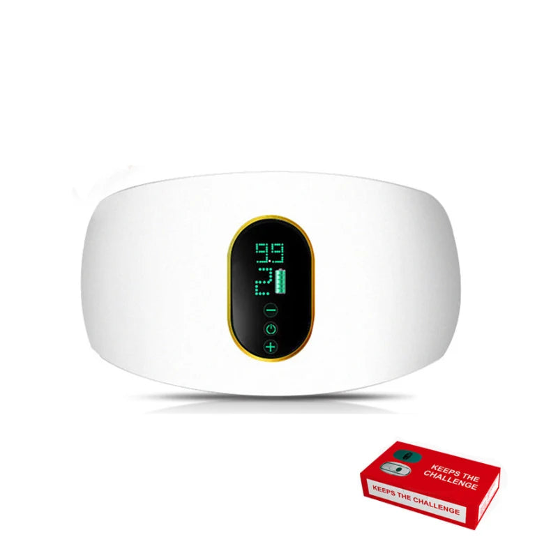 💪 Danoz SlimSmart | Rechargeable Body Slimming Waist Belt | 3-Mode Massager | Weight Loss & Body Shaping | Constipation Relief | USB Charge | White & Green