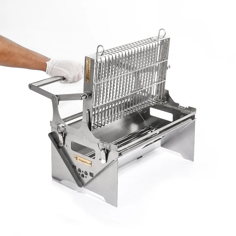 Master the art of outdoor cooking with Danoz BBQFlip, a revolutionary portable barbecue engineered for the discerning griller. Its innovative 360° rotating design eliminates hot spots - Free Postage