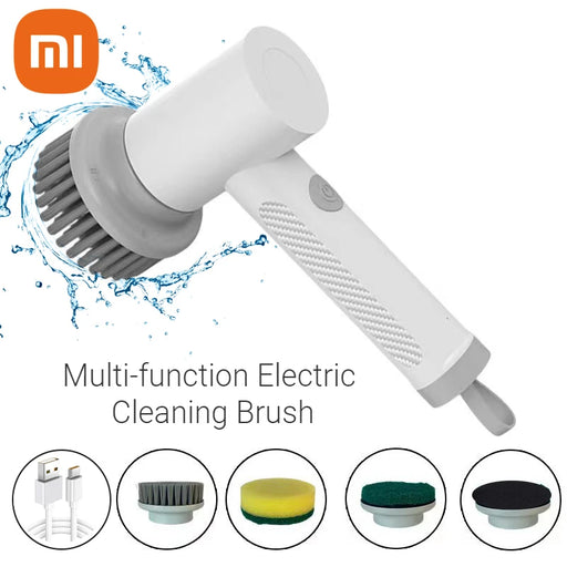 Effortlessly clean your home with Danoz - Xiaomi Mijia Wireless Electric Cleaning Brush. Use for kitchen, dishwashing, bathtub tile cleaning
