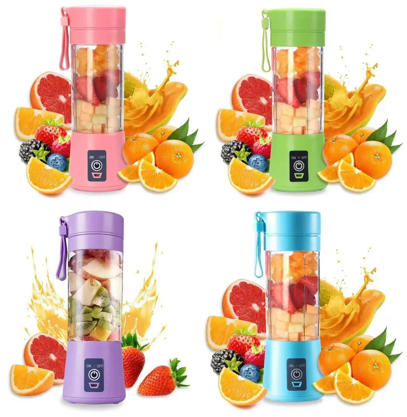 Danoz BlendSmart Blend'n'Go Portable Juicer Blender 🍹 | USB Rechargeable | 6-Blade Powerful Motor | 4000mAh Battery | Smoothies, Juice & Baby Food | Buy 1 Get 1 More!