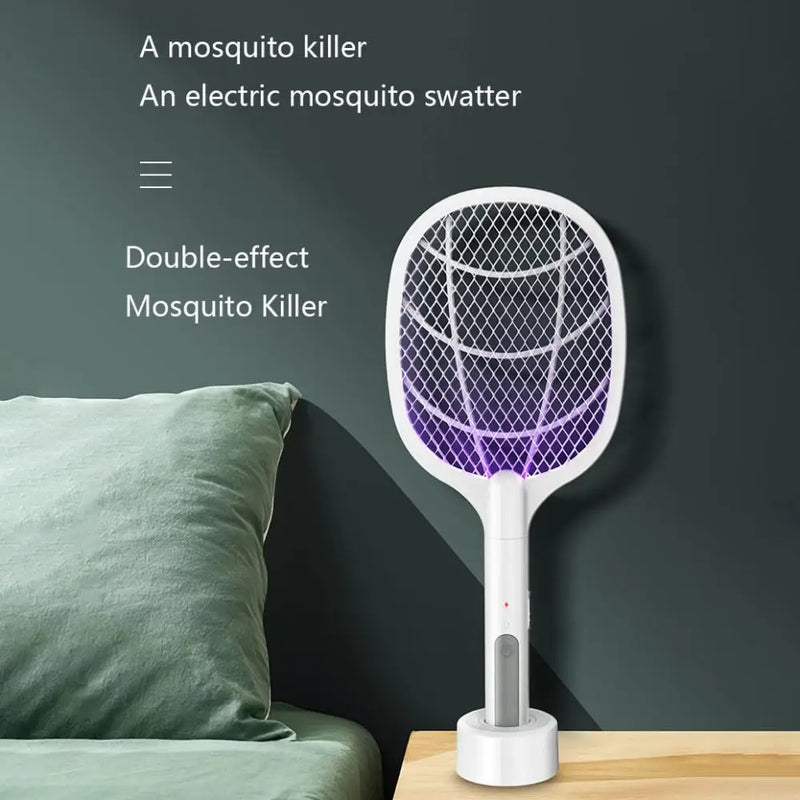 Danoz Exclusive 3-in-1 Electric Mosquito Zapper! With its 3500V USB rechargeable technology + Use as Night Light Zapper