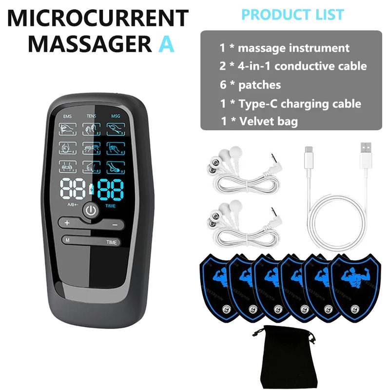 Danoz HealthSmart - Physiotherapy Tens Muscle Stimulator Electric Ems Acupuncture Body Massage Digital Therapy Machine Electro Stimulator