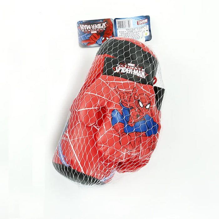 Danoz Brands - Disney Marvel Spiderman Figure Toy Gloves Sandbag Suit Boxing Spider Man Outdoor Sports Kids Toys Sand Bag Gloves Sets Kid Gifts