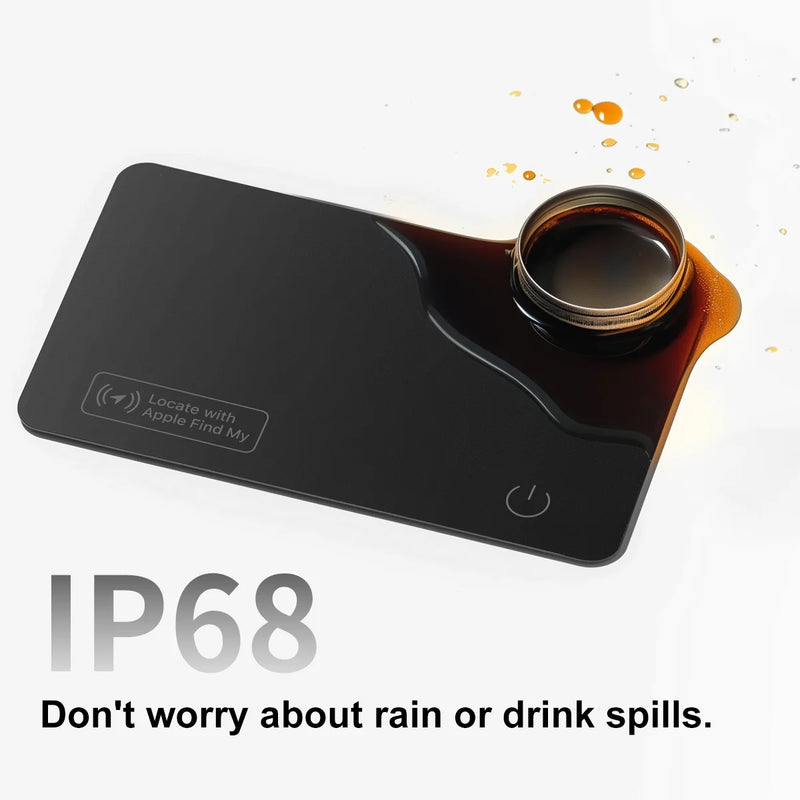 📍 Danoz TrackimoSmart | Wallet GPS Tracking Card | Apple Find My | Ultra-Thin | Wireless Charging | IP67 | iOS 14.5+ | 1 or 2 Pack