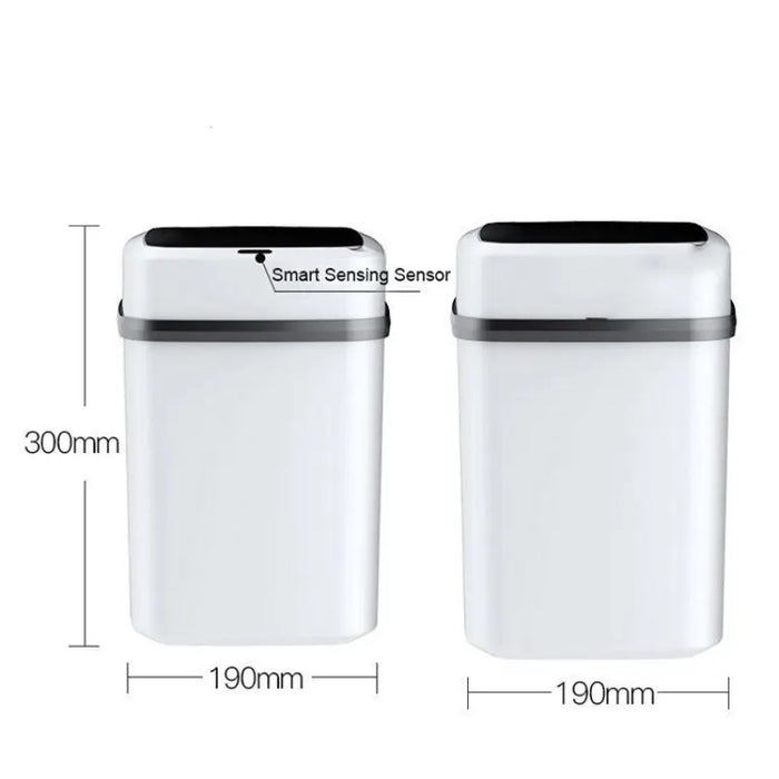 Danoz Direct - Touchless Rubbish Bin! Just Wave - 13L capacity and no-touch design - Perfect for the kitchen or bathroom