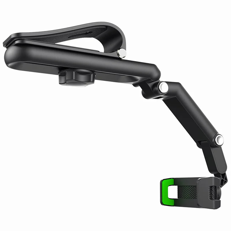 Danoz CarSmart – Clip It, Spin It, Navigate Like a Boss! 360° Rotating Sun Visor & Rearview Mirror Phone Holder for iPhone & Android – Buy 1 Get 1 More! 🚗📱